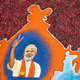 Modi won an absolute majority in India’s 2014 parliamentary polls.